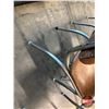 Image 10 : Retro Table & Chairs : Chrome : 4 Chairs : "Cracked Ice - Green Top" Brand : The Jefferson Woodworki