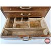 Image 7 : CCM Service Parts 5-Drawer Cabinet (Wood) (Originally From Gibson's Hardware Wainwright) (Measures :