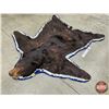 Image 1 : Black Bear Rug (Measures : 76"L x 72"W)