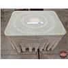Image 2 : Oval Handmade Crochet Table Cover (Measures : 9' x 7')
