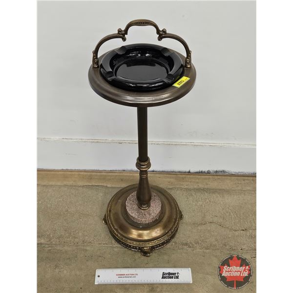 Vintage Standing Ashtray (Measures : 31"H)