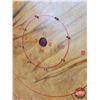 Image 4 : Crokinole Board & Carrom Multi-Game Board (Largest Measures 28-1/2"Hx 28-1/2"W)