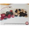 Image 5 : Crokinole Board & Carrom Multi-Game Board (Largest Measures 28-1/2"Hx 28-1/2"W)