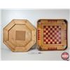 Image 7 : Crokinole Board & Carrom Multi-Game Board (Largest Measures 28-1/2"Hx 28-1/2"W)