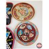 Image 2 : Tin Grouping : Chinese Checkers Boards ; Tin Trays & Vintage Chem Craft Box