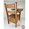 Image 5 : Wooden School Desk (Measures : 27"H x 19"W x 24"D)