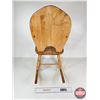 Image 5 : Small Wooden Rocking Chair (Measures: 26"H x 14-1/2"W x 23"D)