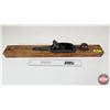 Image 1 : Bailey Antique Wood Plane (Missing Blade) (Measures : 24"L)