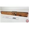 Image 3 : Bailey Antique Wood Plane (Missing Blade) (Measures : 24"L)