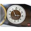 Image 3 : Seth Thomas Mantle Clock : Model Strathroy : c/w Key : Working Measures : 8-3/4"H x 14-1/2"W x 5-1/4