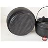 Image 13 : Cast Iron Group: - Carpenter's Double Boiler "Marietta Pa"  - Kettle