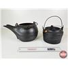 Image 1 : Cast Iron Group: - Carpenter's Double Boiler "Marietta Pa"  - Kettle