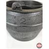 Image 3 : Cast Iron Group: - Carpenter's Double Boiler "Marietta Pa"  - Kettle