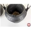 Image 6 : Cast Iron Group: - Carpenter's Double Boiler "Marietta Pa"  - Kettle