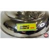 Image 9 : Rayo Nickel-Plated Oil Lamp (Measures w/Chimney : 23-1/2"H)