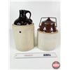 Image 3 : Shoulder Jug & Pickle Crock (Jug Measures : 12-1/2"H)
