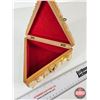 Image 3 : Vintage Sea Shell Triangular Trinket Box