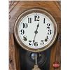 Image 5 : Gingerbread Clock : c/w Key : Works (Measures : 22-1/2"H x 15"W x 4-1/2"D)