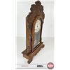 Image 8 : Gingerbread Clock : c/w Key : Works (Measures : 22-1/2"H x 15"W x 4-1/2"D)