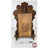 Image 9 : Gingerbread Clock : c/w Key : Works (Measures : 22-1/2"H x 15"W x 4-1/2"D)