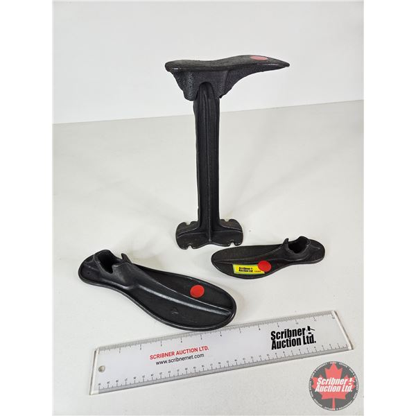 Shoe Lasts (3) & Stake