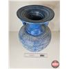 Image 2 : Large Decorative Clay Vase w/Ring Handles (Measures : 20-1/2"H)