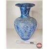 Image 3 : Large Decorative Clay Vase w/Ring Handles (Measures : 20-1/2"H)