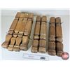 Image 1 : Wooden Table Legs : - Square 24" (6) - Circle 24" (4)