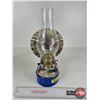 Image 1 : Bracket Oil Lamp w/Reflector & Rayo Burner (Measures w/Chimney : 13"h)