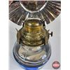 Image 2 : Bracket Oil Lamp w/Reflector & Rayo Burner (Measures w/Chimney : 13"h)