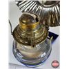 Image 4 : Bracket Oil Lamp w/Reflector & Rayo Burner (Measures w/Chimney : 13"h)