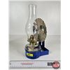 Image 5 : Bracket Oil Lamp w/Reflector & Rayo Burner (Measures w/Chimney : 13"h)