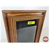 Image 2 : Wood Clock Case w/Glass Door (Measures : 17"H x 10"W x 4"D)