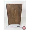 Image 5 : Wood Clock Case w/Glass Door (Measures : 17"H x 10"W x 4"D)