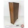 Image 6 : Wood Clock Case w/Glass Door (Measures : 17"H x 10"W x 4"D)