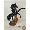 Image 3 : Ceramic Horse Statue (Measures : 16-1/2"H)