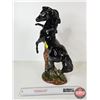 Image 5 : Ceramic Horse Statue (Measures : 16-1/2"H)