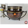 Image 2 : Group: - Silver Plated Trophy Cup : "Richmond Poultry Best Display" (10"H) - Brass & Copper Jardinie