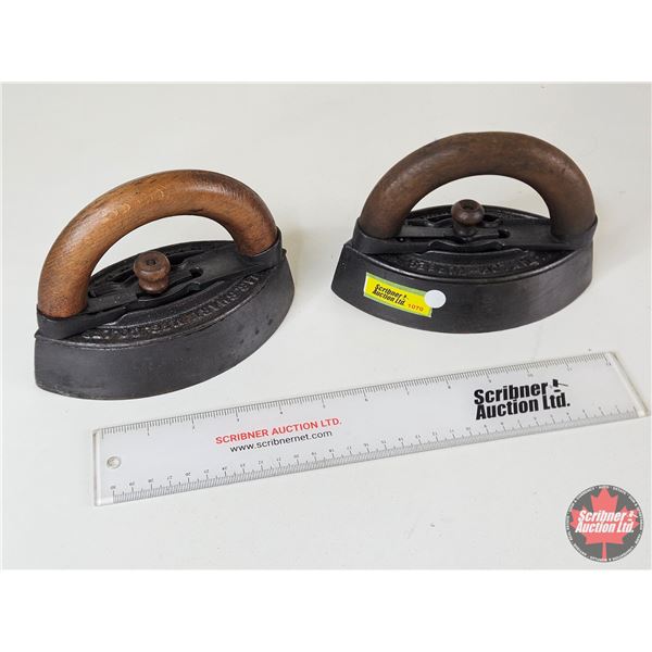 SAD Irons (2) : c/w Handles