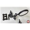 Image 2 : Cast Iron Wall Mount Lamp Brackets (3)