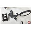 Image 3 : Cast Iron Wall Mount Lamp Brackets (3)