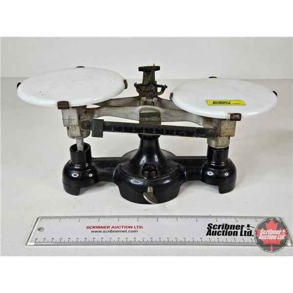 Balance Scale : Central Scientific Co.  (Measures : 7-3/4"H x 13-1/4"W x 5-1/2"D)