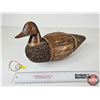 Image 2 : Vintage Folk Art Duck (Measures : 7"H x 5"W x 14"L)