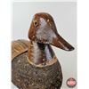 Image 4 : Vintage Folk Art Duck (Measures : 7"H x 5"W x 14"L)
