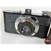 Image 3 : Vintage Photography Kit : Cameras ; Filters ; Telephoto Lens ; etc. (Case Measures : 9-1/2"H x 15"W 
