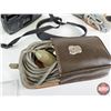 Image 7 : Vintage Photography Kit : Cameras ; Filters ; Telephoto Lens ; etc. (Case Measures : 9-1/2"H x 15"W 