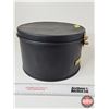 Image 4 : Merchant Marine Hat Box : Tin (Measures : 6-1/2"H x 10-1/2"Dia)