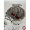 Image 7 : Vintage Baking/Kitchen Utensils : Rolling Pins ; Flour Sifter ; Pastry Cutter ; etc