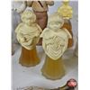 Image 11 : Vintage AVON Lady Figurine Perfume Decanter Bottles from the 1970's : (27)