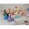 Image 8 : Vintage AVON Lady Figurine Perfume Decanter Bottles from the 1970's : (27)